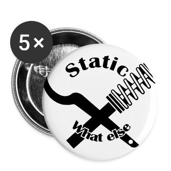 Fahrwerk Schluessel - Buttons klein 25 mm (5er Pack) - Weiß - Vorne