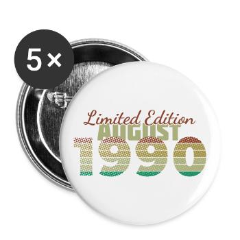 35e anniversaire édition limitée (SCR) 08/1990 - Lot de 5 petits badges (25 mm) - blanc - Devant