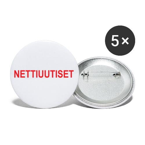NETTIUUTISET - Rintamerkit pienet 25 mm (5kpl pakkauksessa)