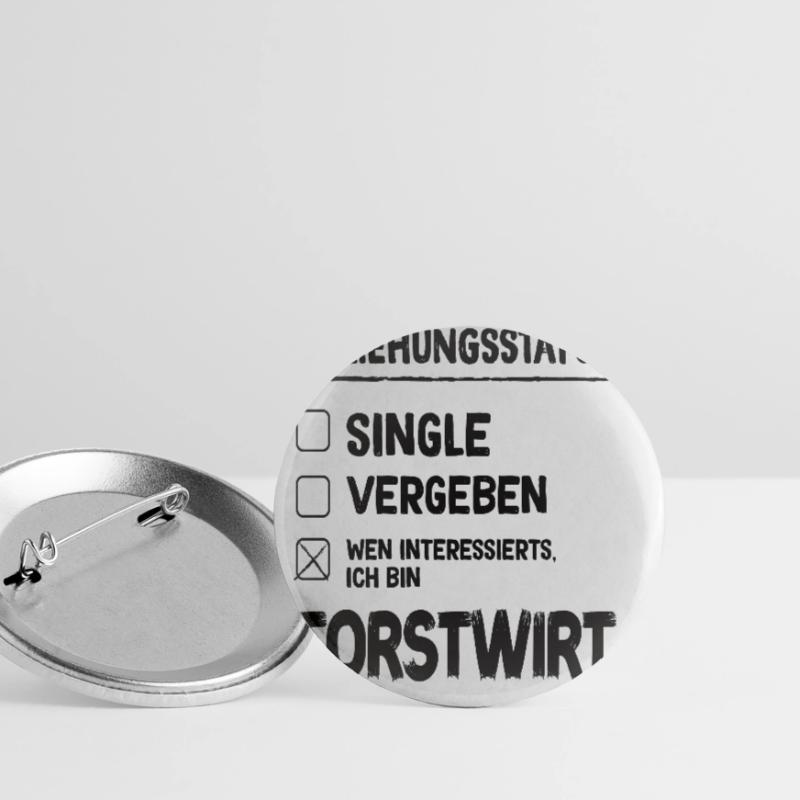 Forester Relationship Status Forester Forester Forester Buttons small 1''/25 mm (5-pack)