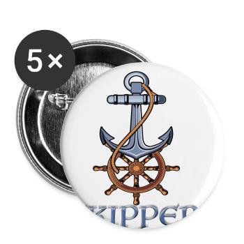 skipper - Buttons small 1''/25 mm (5-pack) - white - Front