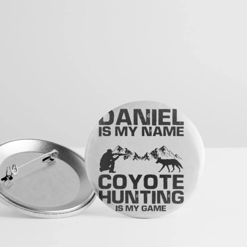 Conception de coyote pour les réacteurs de coyote Lot de 5 petits badges (25 mm)