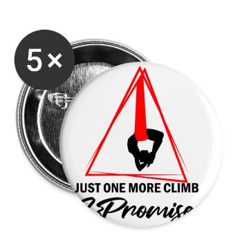 Aerial Silk Circus for Aerial Silk Performer - Buttons small 1''/25 mm (5-pack) - white - Front