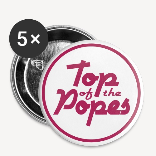 Top of the Popes - Buttons/Badges lille, 25 mm (5-pack)