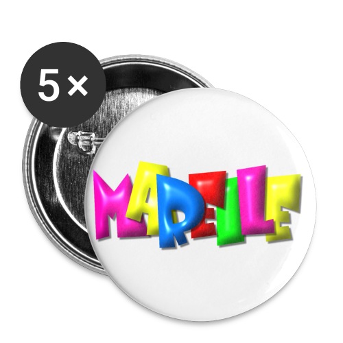 Mareile - Balloon-Style - Buttons klein 25 mm (5er Pack)