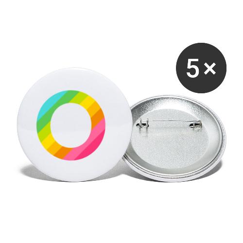 Openbook Accesories - Buttons klein 25 mm (5-pack)