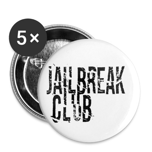 JBC Logo BK - Buttons klein 25 mm (5er Pack)