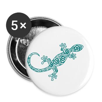 Salamander - Buttons klein 25 mm (5er Pack) - Weiß - Vorne