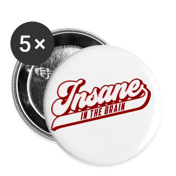 Insane Colors changeable | Celebrate the madness - Buttons small 1''/25 mm (5-pack) - white - Front
