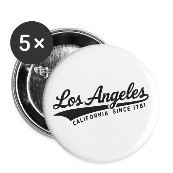 Los Angeles Édition Limitée depuis 1781 - Lot de 5 petits badges (25 mm) - blanc - Devant