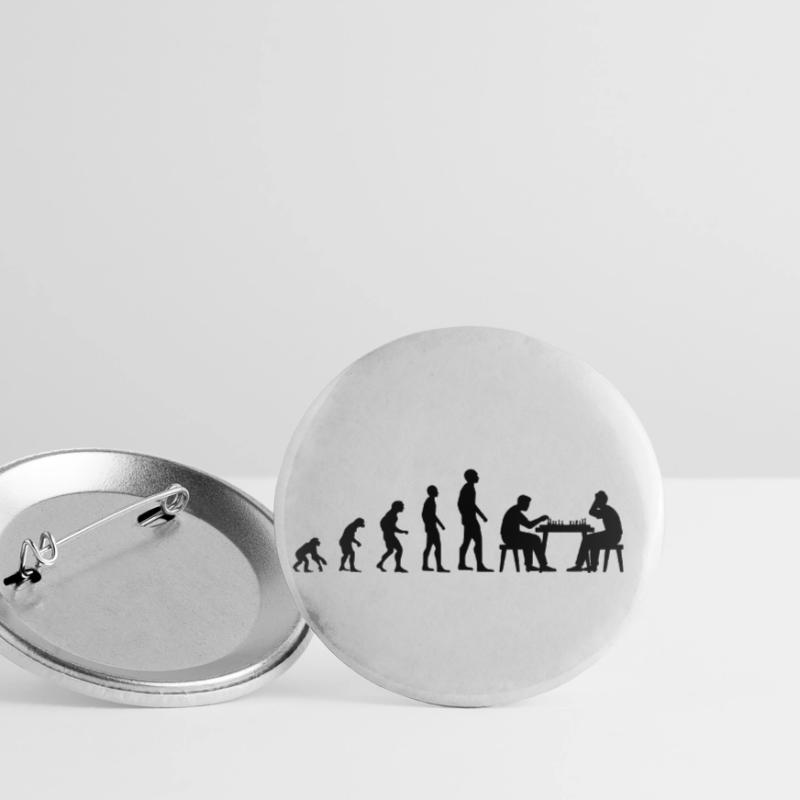 Chess Evolution Development Buttons small 1''/25 mm (5-pack)