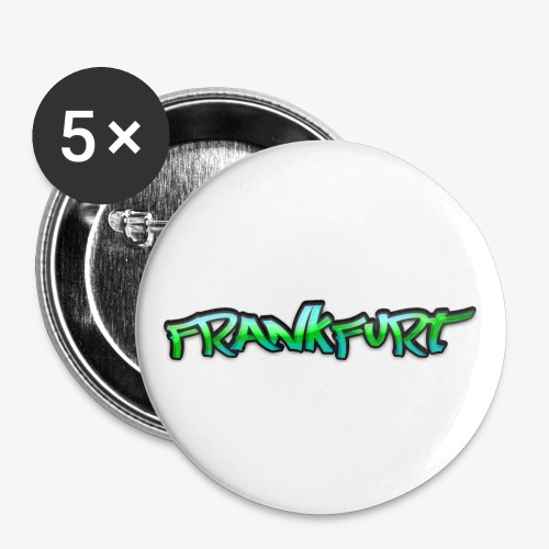 Gangster Frankfurt - Buttons klein 25 mm (5er Pack)