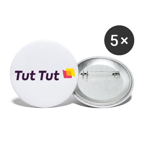 Tut Tut - Lot de 5 petits badges (25 mm)