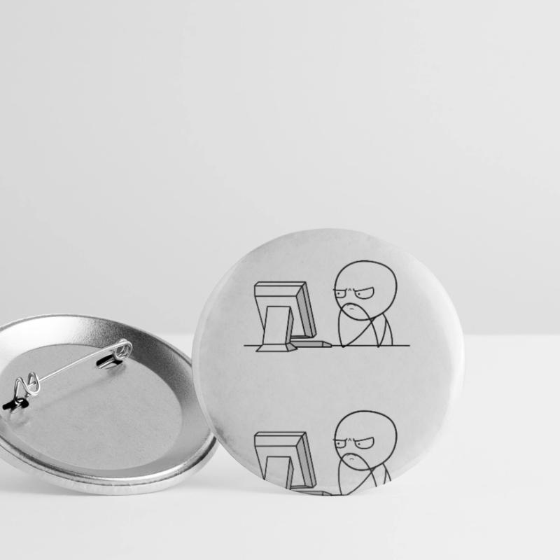 The Code Doesnt Work Coding Coder Gift Buttons small 1''/25 mm (5-pack)