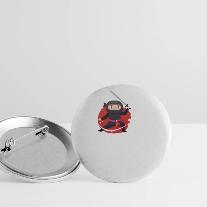 Code ninja programming Buttons small 1''/25 mm (5-pack)