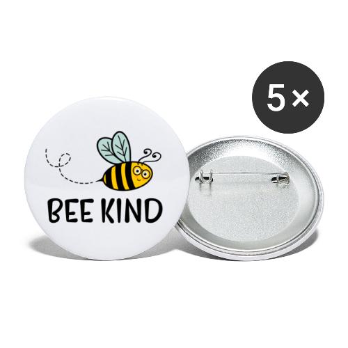 bee kind - Buttons klein 25 mm (5er Pack)