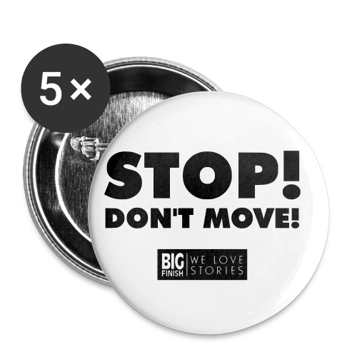 STOP Don t move - Buttons small 1''/25 mm (5-pack)