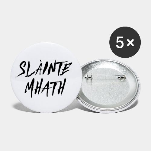 Slàinte Mhath - Schottischer Trinkspruch - Buttons klein 25 mm (5er Pack)