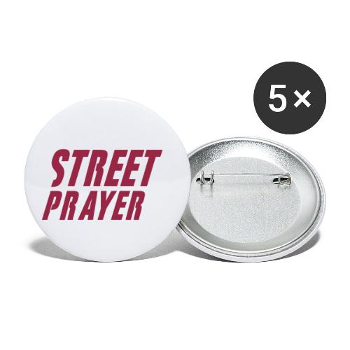 street - Buttons klein 25 mm (5er Pack)