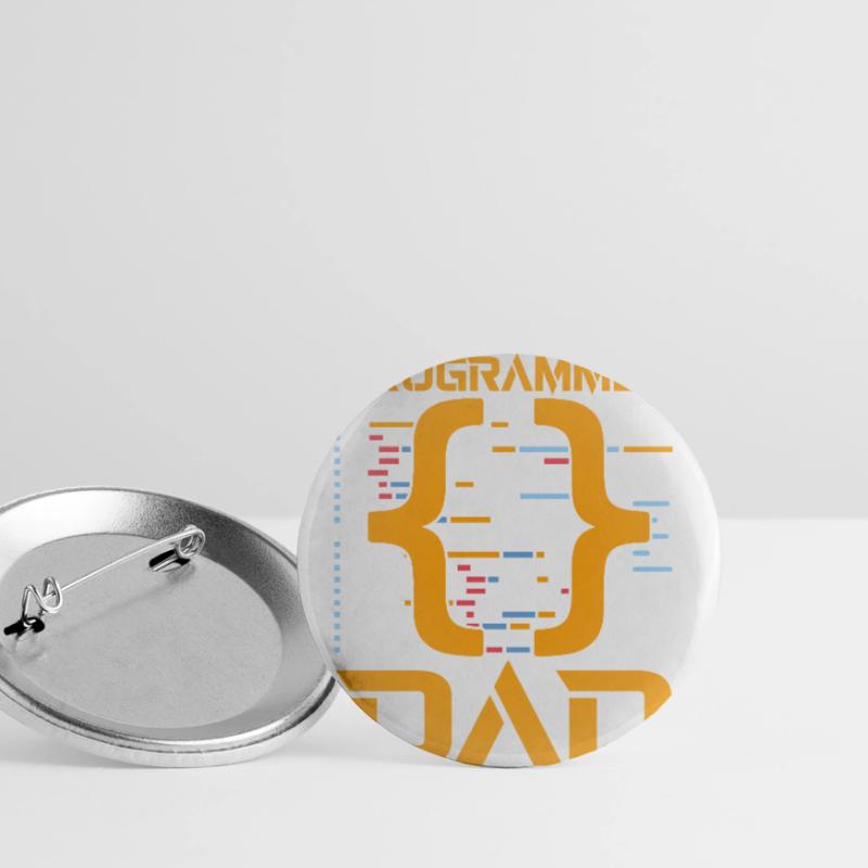 Programmer Dad Buttons small 1''/25 mm (5-pack)
