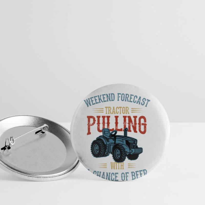 tractor pulling, tractor pulling drag, tracteurs, Lot de 5 petits badges (25 mm)