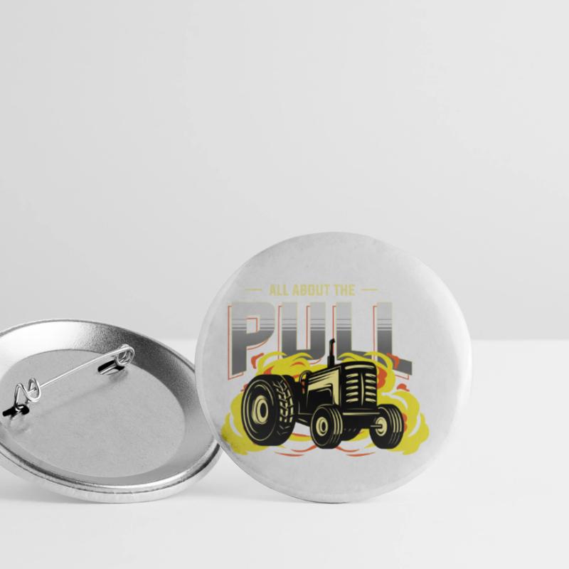 tractor pulling, tractor pulling Traktor, racing, Buttons klein 25 mm (5er Pack)