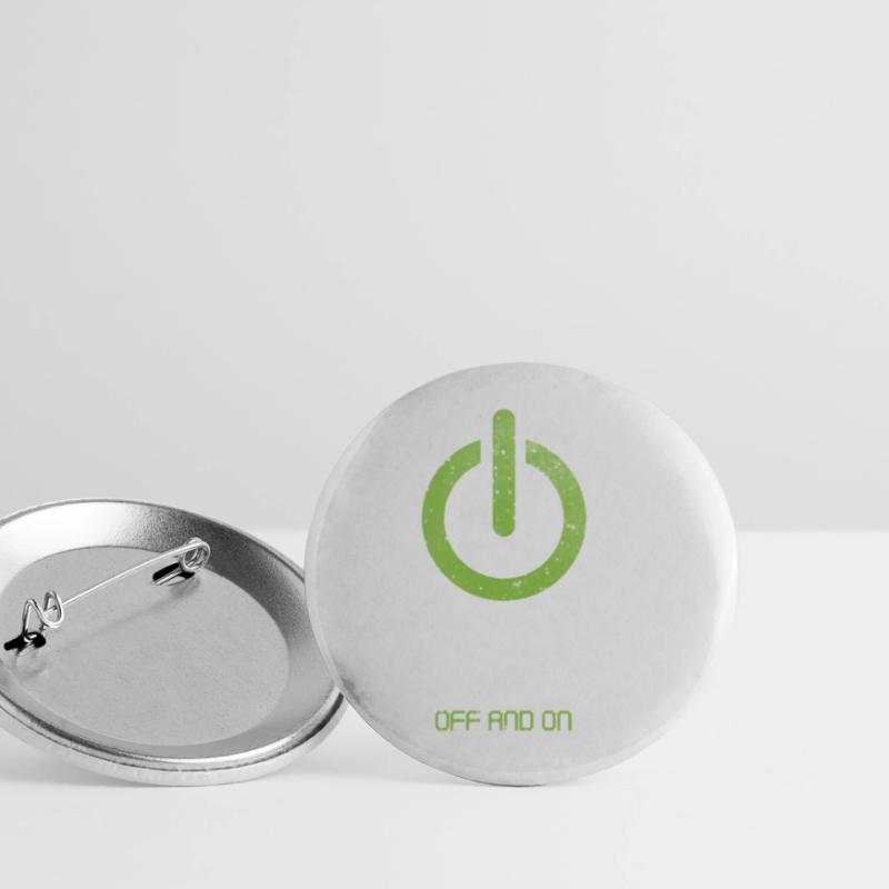 tech, tech desk, developer, Buttons small 1''/25 mm (5-pack)