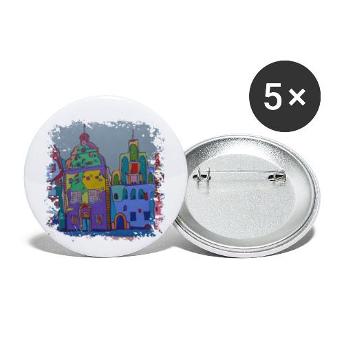 Riga - Buttons klein 25 mm (5er Pack)