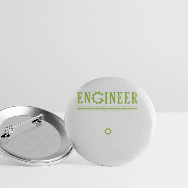Engineer I'm Not Arguing Engineers Fun Christmas E Buttons small 1''/25 mm (5-pack)