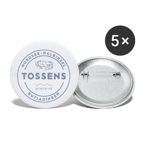 Tossens - Buttons klein 25 mm (5er Pack)