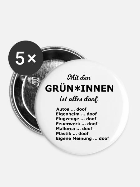 Die nächsten Wahlen kommen - Buttons klein 25 mm (5er Pack) - Weiß