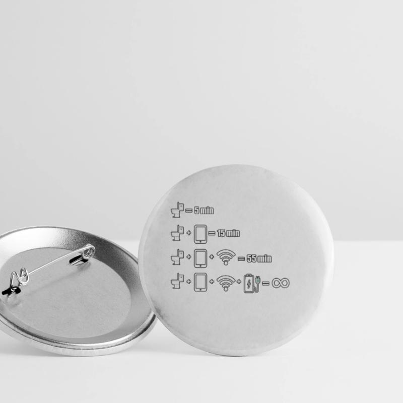 IT expert programmer computer scientist coder Buttons small 1''/25 mm (5-pack)