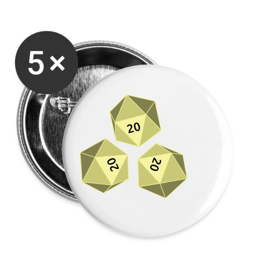 Original Dice - Buttons klein 25 mm (5er Pack)