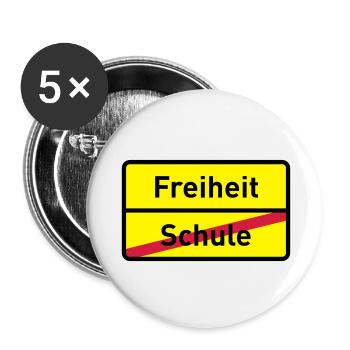 abishirt school graduation abimotiv 2010 high - Buttons small 1''/25 mm (5-pack) - white - Front
