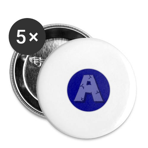 A-T-Shirt - Buttons klein 25 mm (5er Pack)