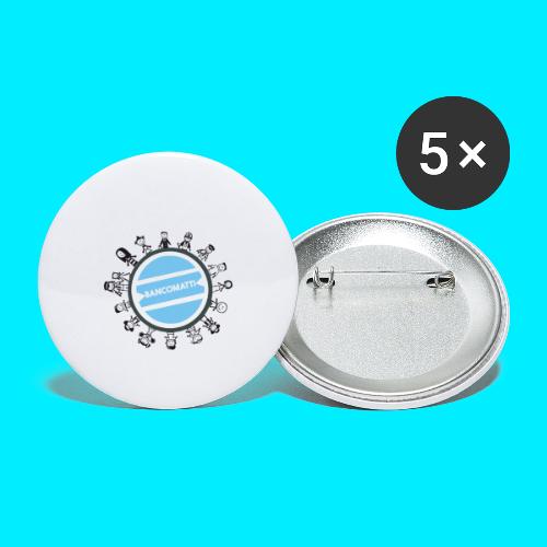 BancoFamily stick - Confezione da 5 spille piccole (25 mm)