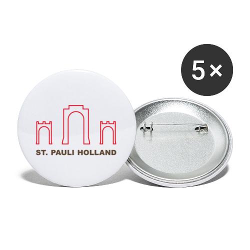2019 st pauli nl t shirt millerntor 2 - Buttons klein 25 mm (5-pack)