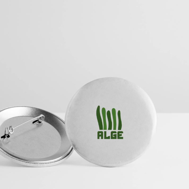 Algae Algae Algae Buttons small 1''/25 mm (5-pack)
