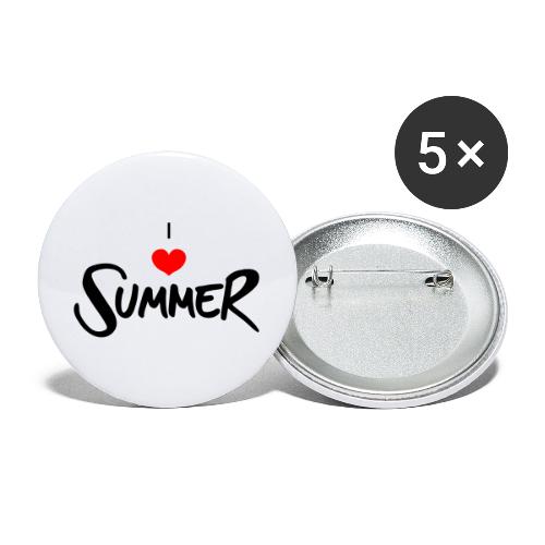 i love summer - Buttons klein 25 mm (5-pack)