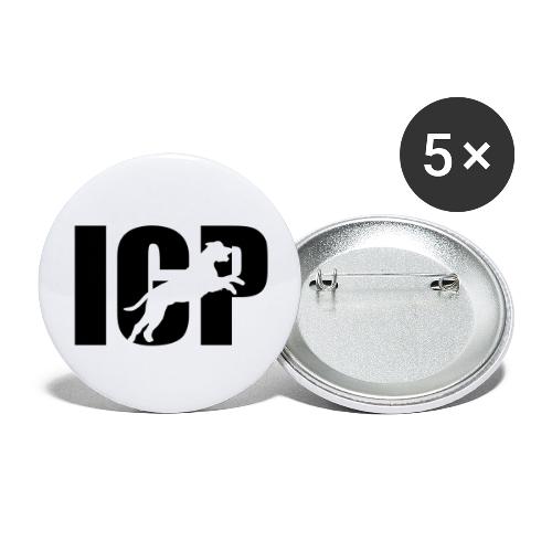 IGP Riesenschnauzer Unterordnung Geschenk - Buttons klein 25 mm (5er Pack)