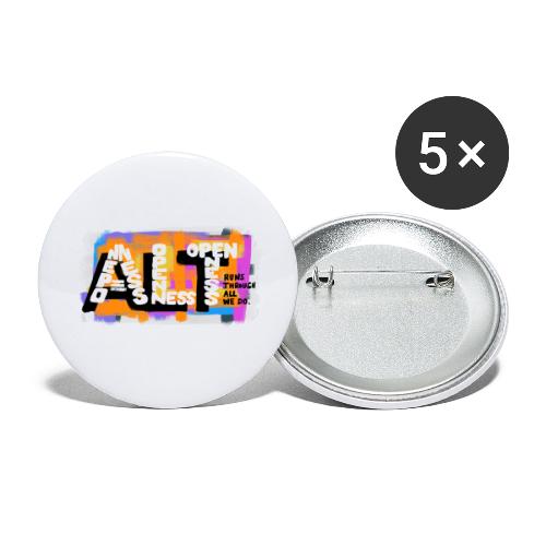 Celebrating Openness - Buttons small 1''/25 mm (5-pack)