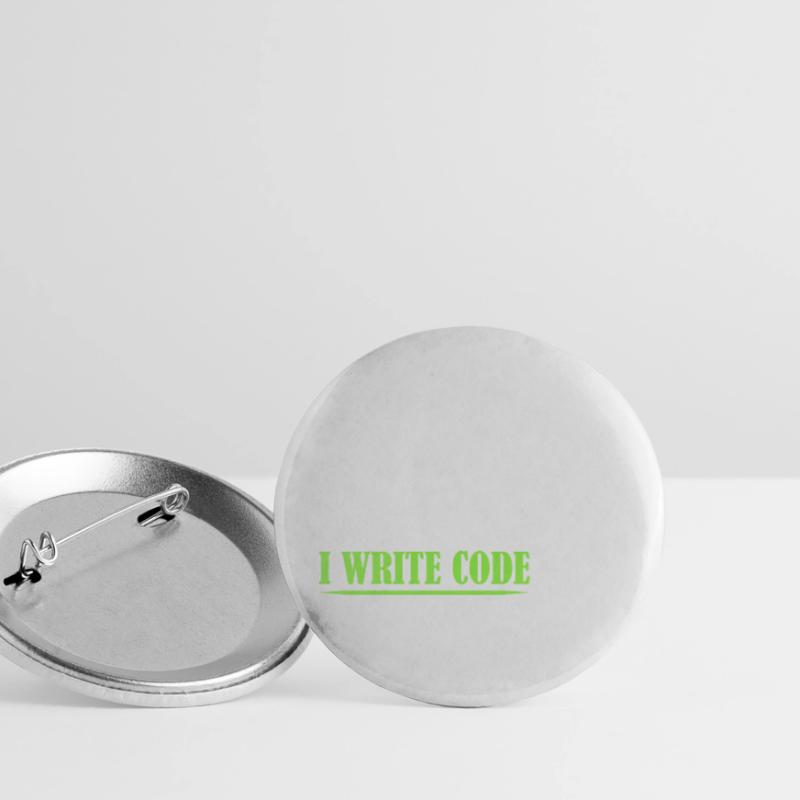 Je suis un programmar ........ J’écris du code logiciel de codage Lot de 5 petits badges (25 mm)