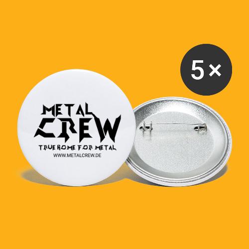 MetalCrew Logo DE - Buttons klein 25 mm (5er Pack)
