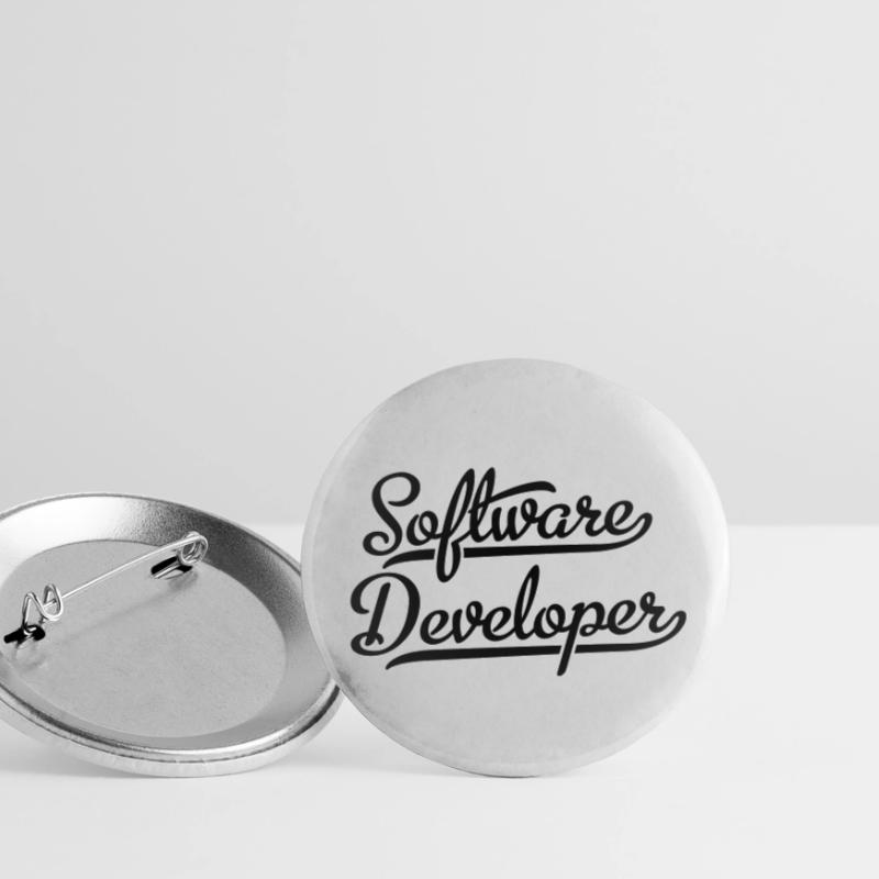 Software Developer Buttons small 1''/25 mm (5-pack)
