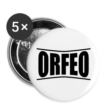 Orfeo t-shirt t-shirt gift idea - Buttons small 1''/25 mm (5-pack) - white - Front