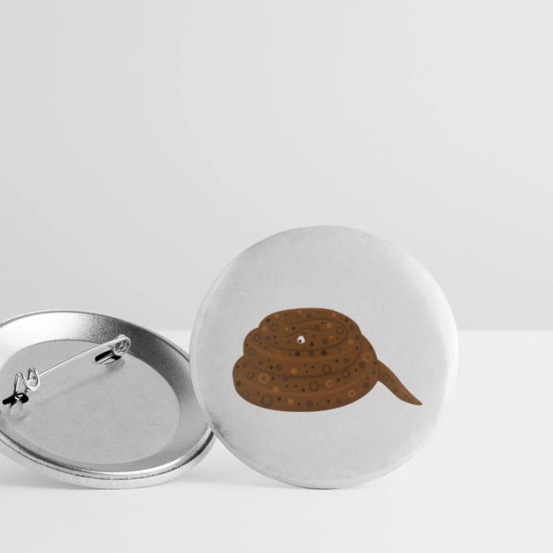 Python de roche Lot de 5 petits badges (25 mm)