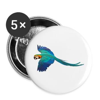 Ara - Buttons klein 25 mm (5er Pack) - Weiß - Vorne