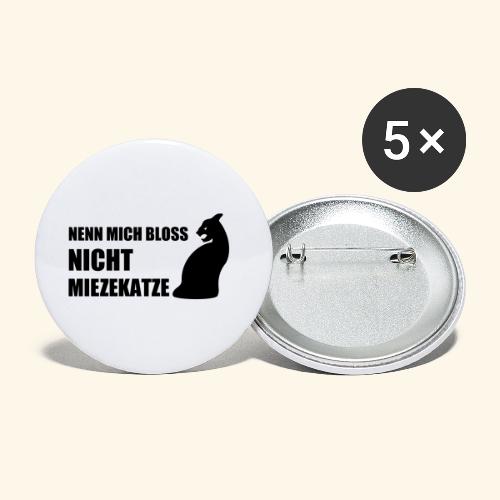 Miezekatze - Buttons klein 25 mm (5er Pack)