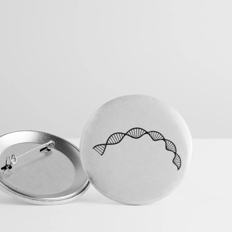ADN Structure de la double hélice séquence cellule Lot de 5 petits badges (25 mm)