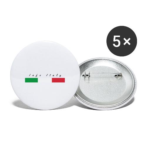 Info Italy Design - Confezione da 5 spille piccole (25 mm)